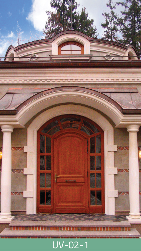Klasična drvena ulazna vrata