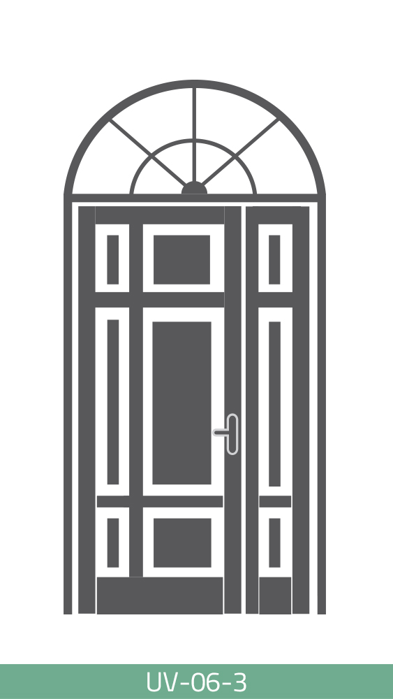 Klasicna drvena ulazna vrata